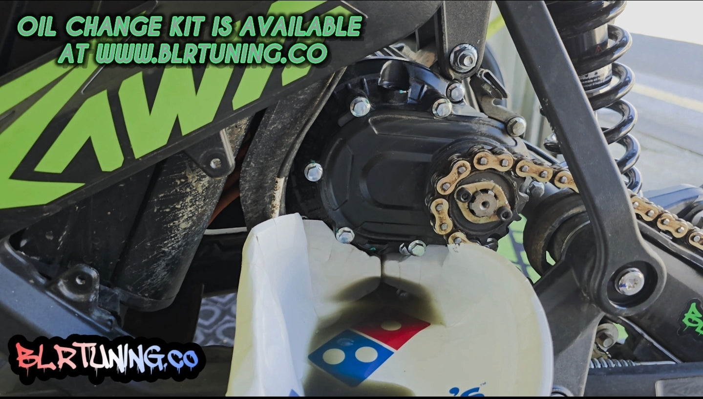 Electric Dirt Bike Gearbox Oil Change Kit – For RAWRR 72V Mantis - Mantis X - Mantis X Pro and More