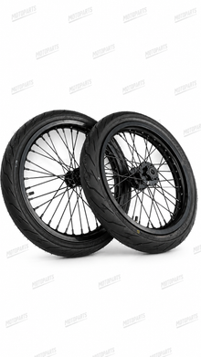 17” Light Bee/Eride Supermoto Wheel Set