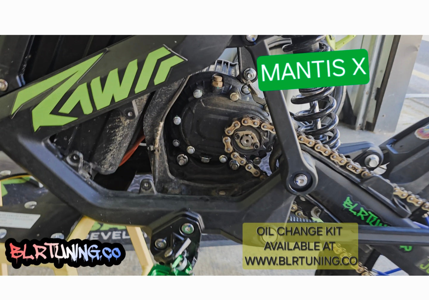 Electric Dirt Bike Gearbox Oil Change Kit – For RAWRR 72V Mantis - Mantis X - Mantis X Pro and More
