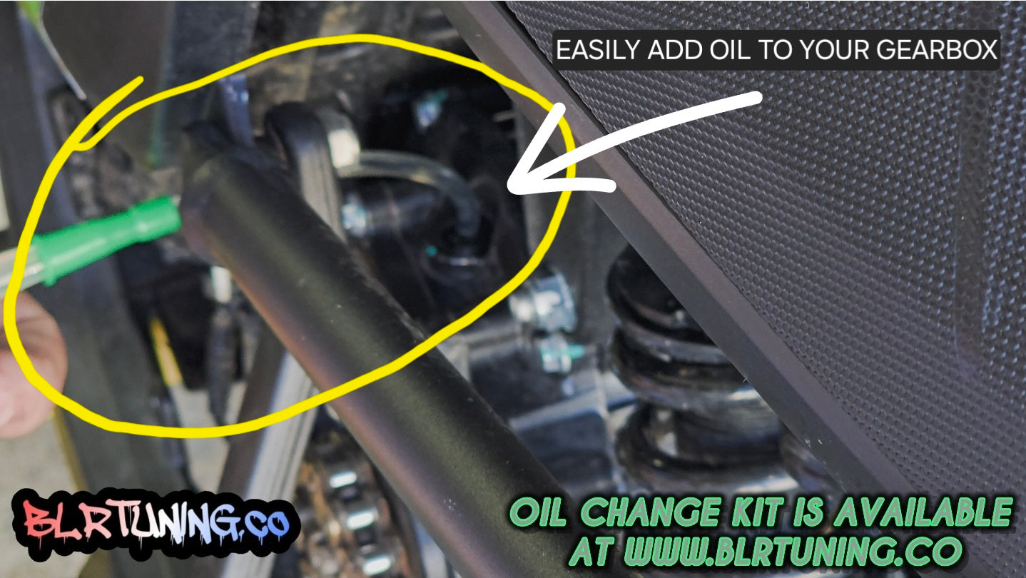 Electric Dirt Bike Gearbox Oil Change Kit – For RAWRR 72V Mantis - Mantis X - Mantis X Pro and More