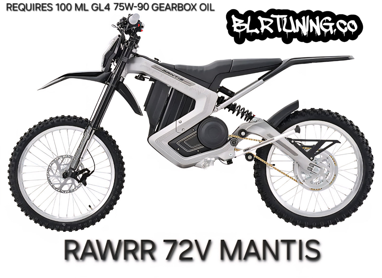 Electric Dirt Bike Gearbox Oil Change Kit – For RAWRR 72V Mantis - Mantis X - Mantis X Pro and More