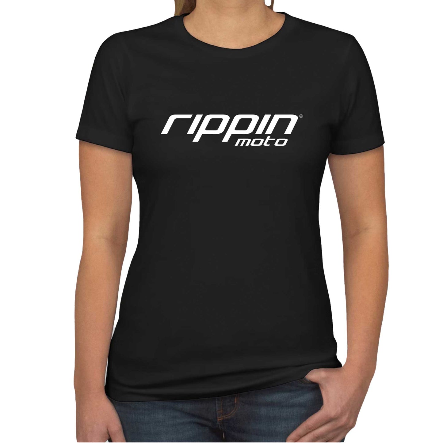 Rippin Moto Womens T-Shirt