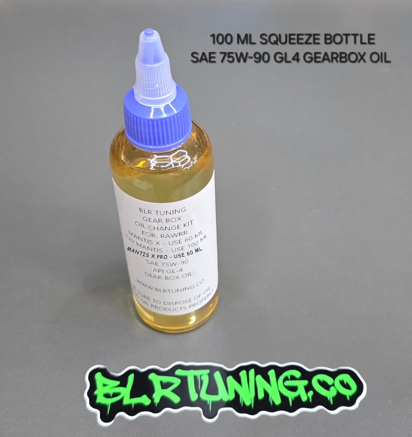 Electric Dirt Bike Gearbox Oil Change Kit – For RAWRR 72V Mantis - Mantis X - Mantis X Pro and More