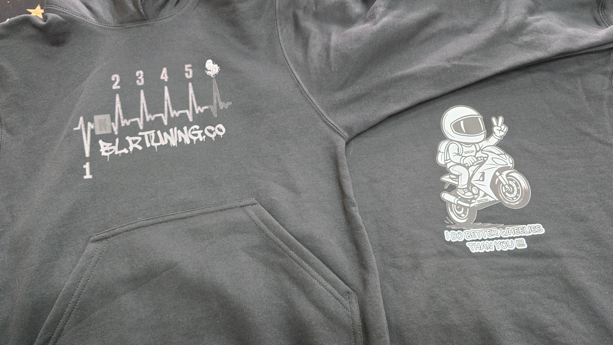 YOUTH HOODIE - I do better wheelies than you - limited edition