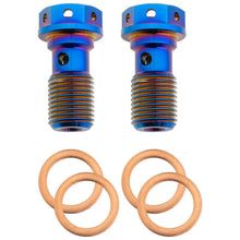 M10 x 1.25 Titanium Banjo Bolt – Grade 5 ( 2 pack )