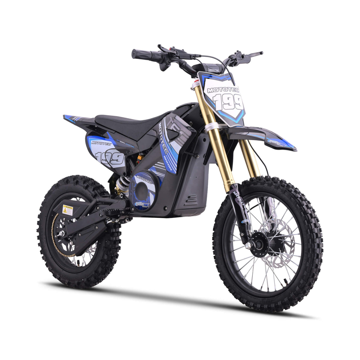 MotoTec 48V 1800W Pro High-Performance Electric Dirt Bike (SAK51948)