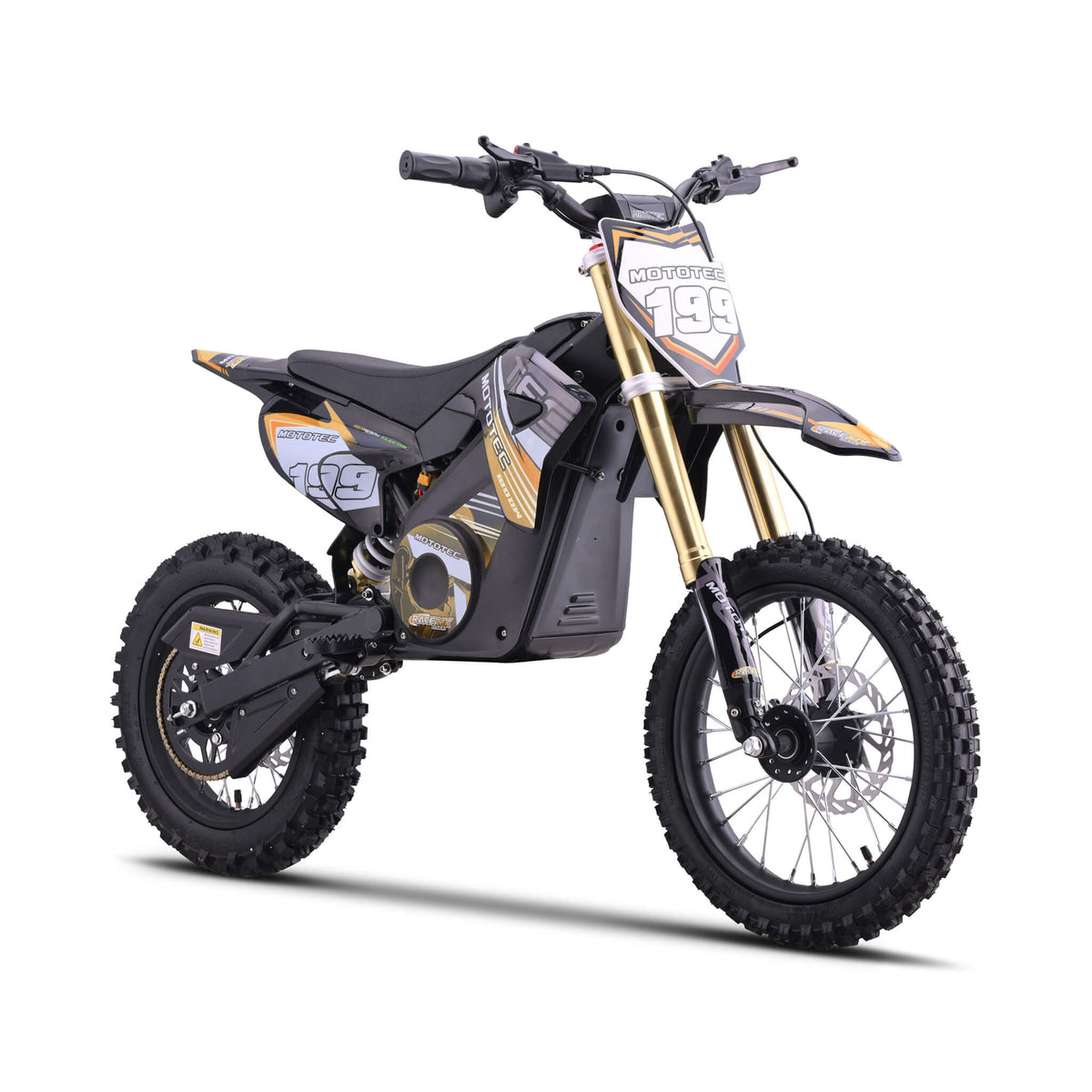 MotoTec 48V 1800W Pro High-Performance Electric Dirt Bike (SAK51948)