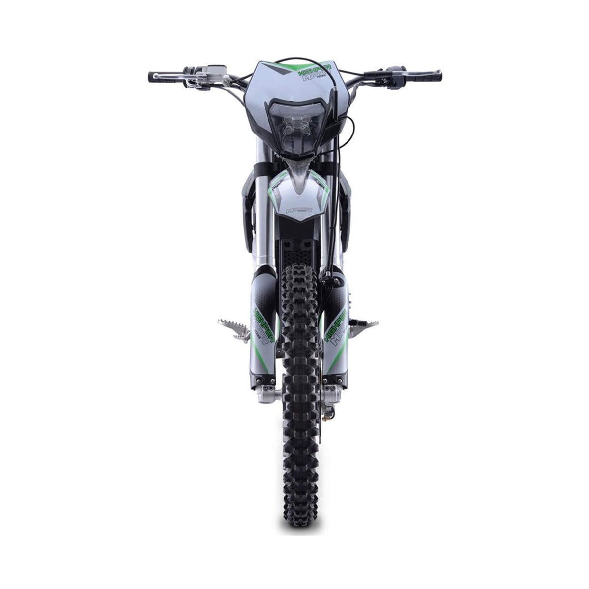 MotoTec Venom High-Performance 72V/12000W Electric Dirt Bike, White (SAK70326)