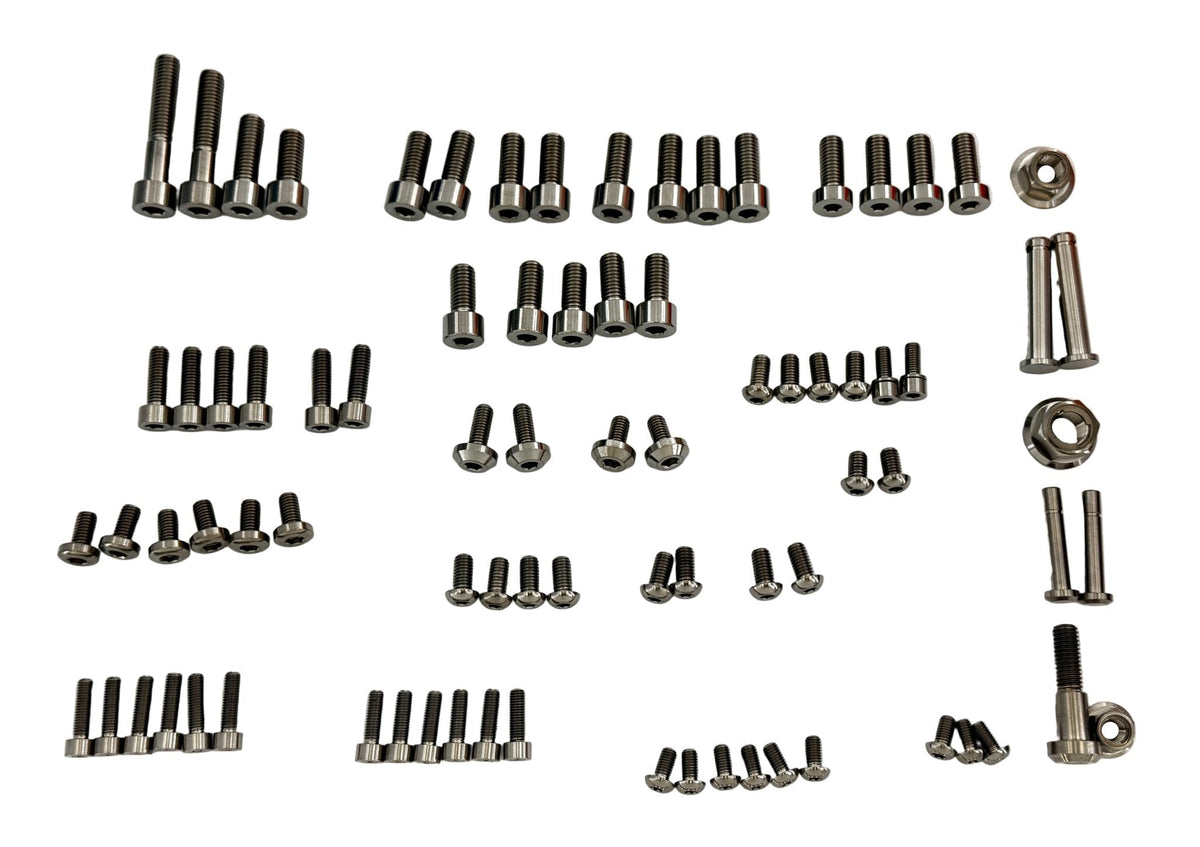 Sur-Ron LBX Titanium Bolt Kit – Full Body Grade 5 (80+ pcs)