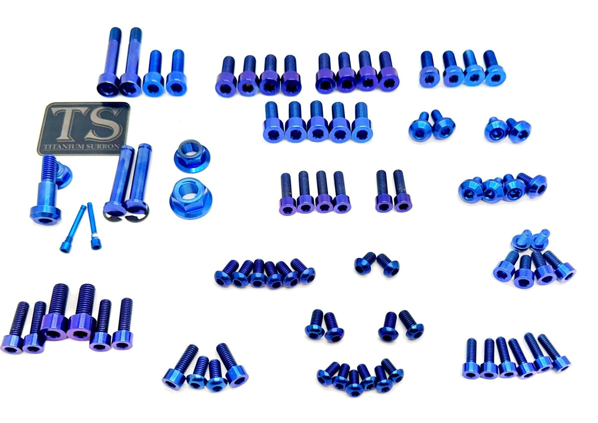 Sur-Ron LBX Titanium Bolt Kit – Full Body Grade 5 (80+ pcs)