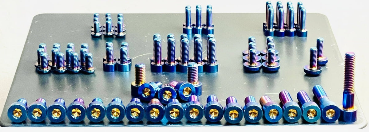 Sur-Ron LBX Titanium Bolt Kit – Full Body Grade 5 (80+ pcs)