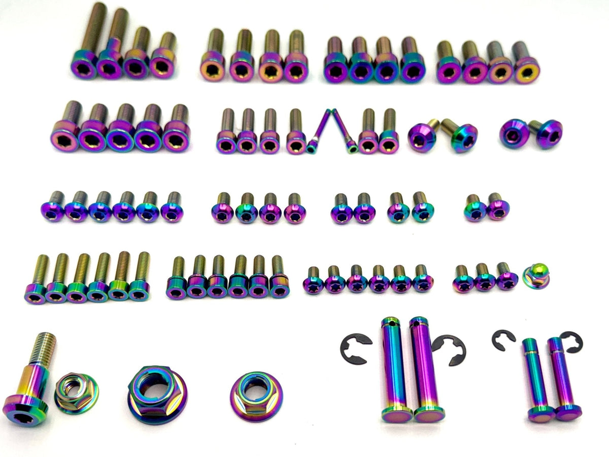 Sur-Ron LBX Titanium Bolt Kit – Full Body Grade 5 (80+ pcs)
