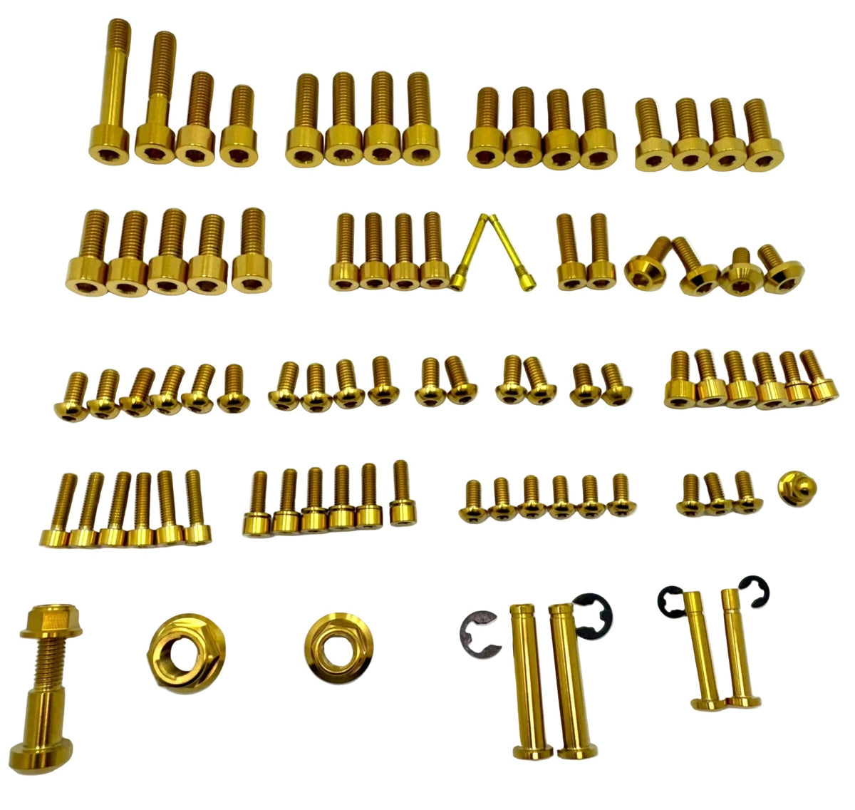 Sur-Ron LBX Titanium Bolt Kit – Full Body Grade 5 (80+ pcs)